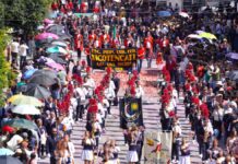 Texmelucan celebra Desfile Cívico-Militar con 15 mil asistentes