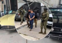 Aseguran a presunto líder criminal, escoltas y 39 vehículos de lujo tras cateos en Puebla