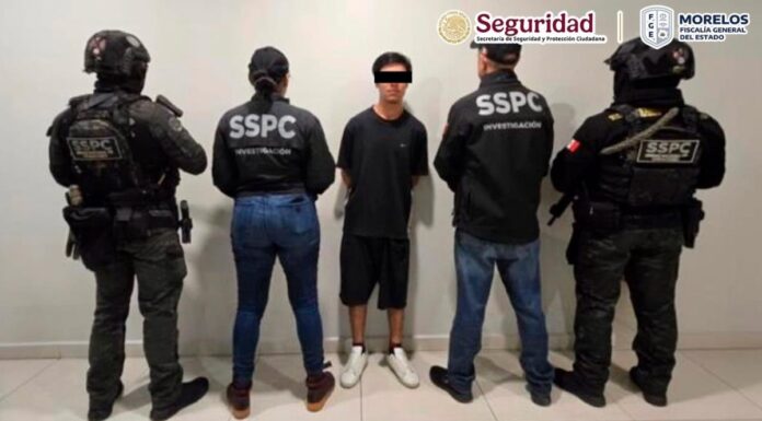 Capturan en Puebla a presunto responsable de feminicidio en Morelos