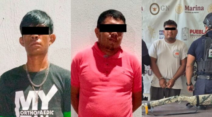 SSP detiene a tres hombres armados en Chietla y Acatlán