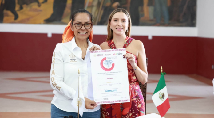 Atlixco recibe reconocimiento nacional por su calidad turística