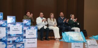 SEDIF entrega dotación de equipo biomédico al Hospital General Zona Norte