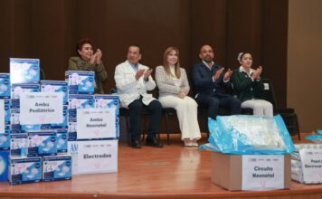 SEDIF entrega dotación de equipo biomédico al Hospital General Zona Norte