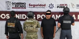 Detienen a “El Gordo” tras operativo en el Mercado Morelos