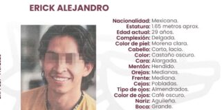 Erik Alejandro es hallado con vida; fue a buscar trabajo en Monterrey