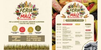 La Resurrección será sede de Cuarta Feria del Maíz el 27 de septiembre