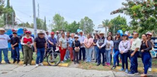 José Luis Figueroa acompaña dos inauguraciones de Obra Comunitaria