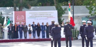San Pedro Cholula conmemora Gesta Heroica de los Niños Héroes