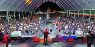 “Hijos del Pueblo” hacen vibrar Gran Feria Milenaria de San Pedro Cholula