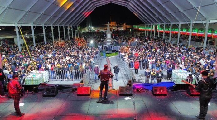 “Hijos del Pueblo” hacen vibrar Gran Feria Milenaria de San Pedro Cholula