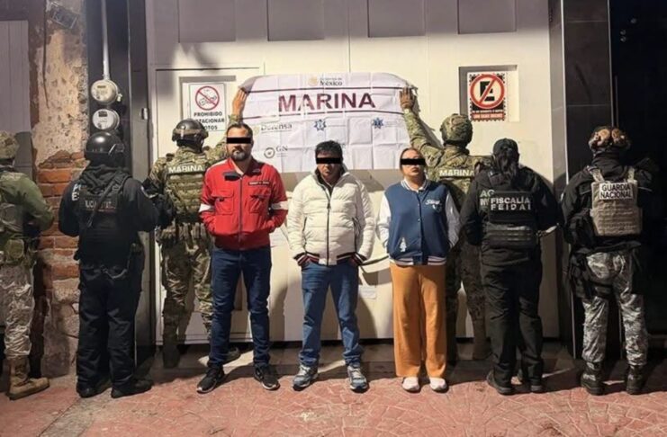 Cateos en Huejotzingo dejan tres detenidos y decomiso de drogas