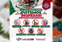 No podrás ingresar estos objetos al Grito de Independencia en Puebla