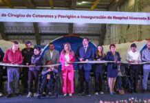 Inauguran Hospital Itinerante 5 de Mayo; arranca Jornada de Cirugías de Cataratas