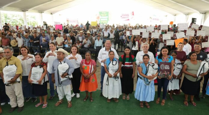 Gobierno estatal entrega más de 30 mdp en apoyos a la Sierra Nororiental