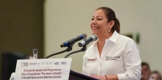 Armenta y Laura Artemisa entrega más de 39 mdp para Obra Comunitaria