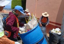 Refuerzan limpieza durante la 76ª Feria Milenaria de San Pedro Cholula