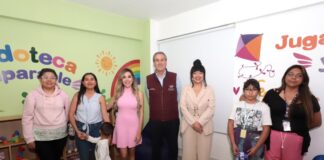 Pepe Chedraui inaugura Ludoteca y Sala de Lactancia en la Secretaría de las Mujeres