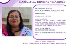 Desaparición de Luisa Trinidad podría derivar de pugna entre grupos delictivos: SSP