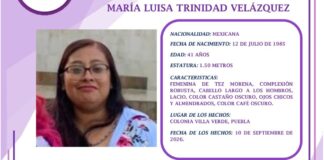 Desaparición de Luisa Trinidad podría derivar de pugna entre grupos delictivos: SSP