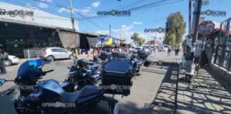 Persecución y balacera en Mercado Hidalgo deja dos heridos