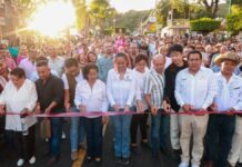 Ariadna Ayala entrega rehabilitación de la carretera Atlixco–Atlimeyaya