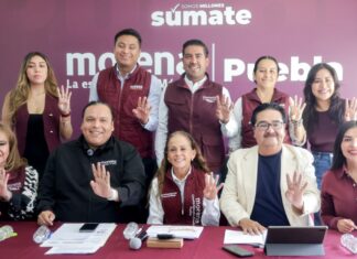 Morena Puebla se deslinda de nepotismo en planillas 2024