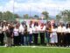 Ariadna Ayala entrega multideportivo en San Jerónimo Coyula