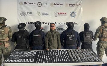 Detienen a “El Ojón”, presunto narcomenudista en Tehuacán