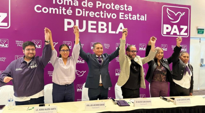 PAZ Puebla rechaza alianzas con Morena y el crimen organizado