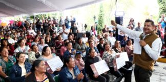 Armenta entrega 6.8 mdp para proyectos en 19 localidades