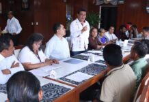 Pável Gaspar se reúne con representantes de pueblos indígenas en Tehuacán