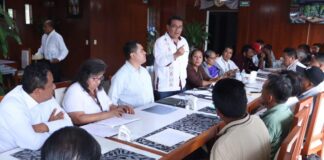 Pável Gaspar se reúne con representantes de pueblos indígenas en Tehuacán