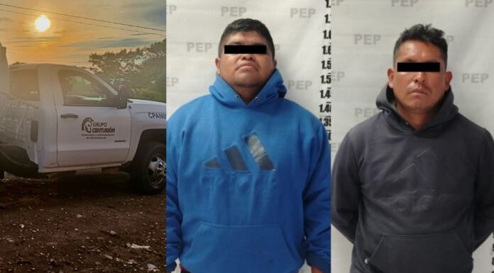 SSP detiene a dos hombres con 3 mil 900 litros de gas LP irregular en Tepanco