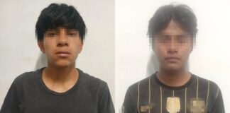Detienen a tres por robo de vehículo con violencia en Romero Vargas