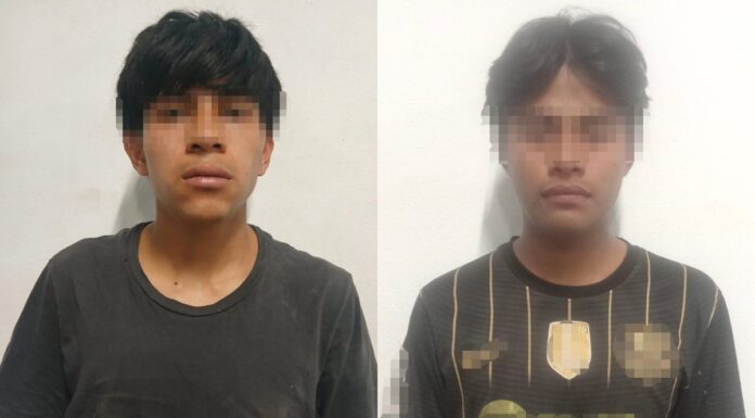 Detienen a tres por robo de vehículo con violencia en Romero Vargas