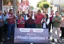 Pepe Chedraui entrega pavimentación en Guadalupe Hidalgo 2ª Sección