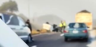 Persona muere tras salir de la carretera en la Puebla-Tehuacán