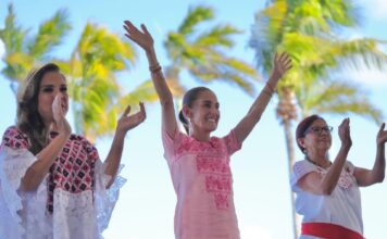 Sheinbaum celebra inversión en Programas para el Bienestar desde Quintana Roo