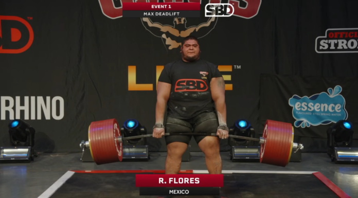 Mexicano rompe récord mundial de peso muerto con 511 kilos