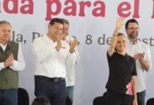 Armenta: Sheinbaum cumple al mil por ciento con Puebla