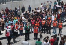 Congreso realiza ejercicio de evacuación previo al Simulacro Nacional