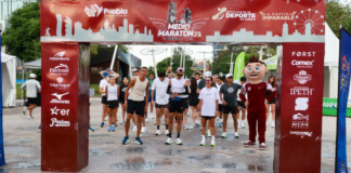 Reúnen a más de 50 corredores en el Social Run de Puebla