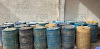 FGR asegura 7 mil litros de hidrocarburo tras cateo en Chignahuapan