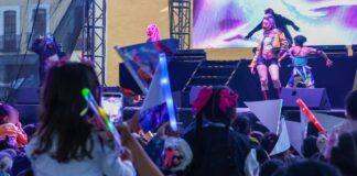 “Guerreras K-Pop” cierran sexto día de la Gran Feria en San Pedro Cholula