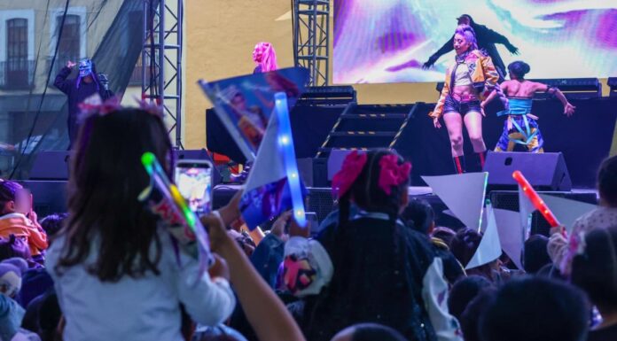 “Guerreras K-Pop” cierran sexto día de la Gran Feria en San Pedro Cholula