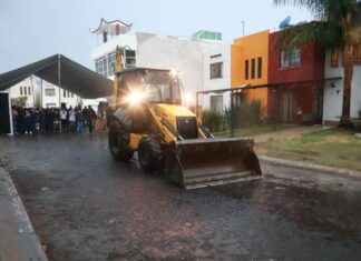 Ariadna Ayala inicia rehabilitación vial en calle Bosques de Chapultepec
