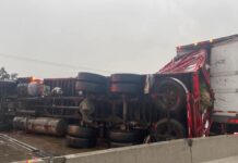 Choque múltiple en la Puebla-Orizaba cierra la vialidad