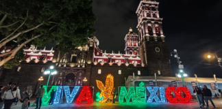 Habrá pantallas alrededor del Zócalo de Puebla para festejos patrios