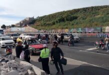 Mujer muere arrollada por tráiler en la México-Puebla