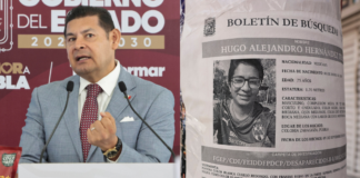 Armenta refrenda apoyo a familia de estudiante desaparecido de la BUAP